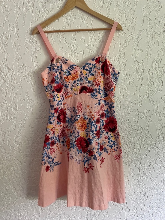Guess Dresses & Skirts - Guess RARE Vintage Y2K Pink Floral Cotton Babydoll Dress
